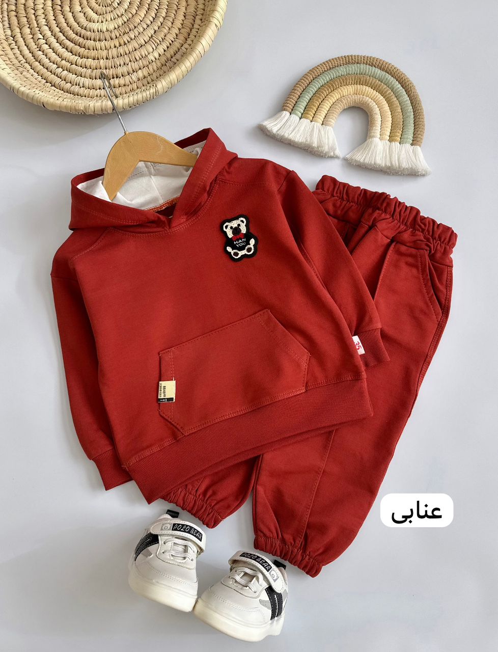 هودی و شلوار جیب دار کد ۳۱۴۲