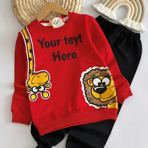 بلوز و شلوارشیر و زرافه کد ۳۱۲۵