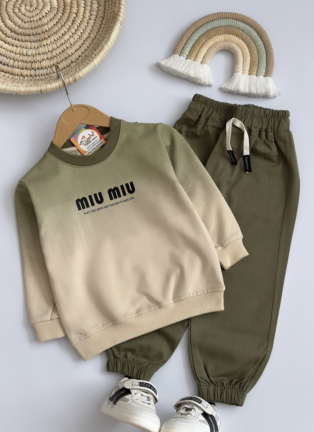 بلوز و شلوارmiu miu کد ۳۲۰۷