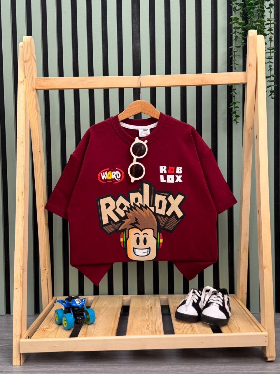تیشرت تک roblox کد ۳۲۹۶ / سایز۴۵/۵۰/۵۵/۶۰
