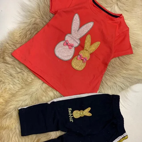 تیشرت شلوارک دو خرگوش RABIT کد 191